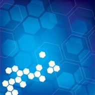 Abstract hexagonal background N2