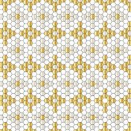 silver gold tiles