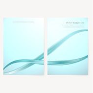 vector business brochure flyer template N5