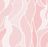White lace vector fabric seamless pattern N7