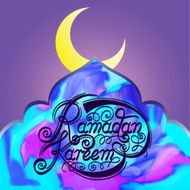 design for holy month of muslim community festival Ramadan Karee N6