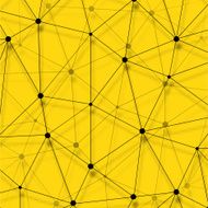 Vector modern polygonal space background