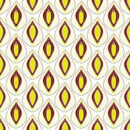 Seamless dotted abstract ornamental pattern background N2