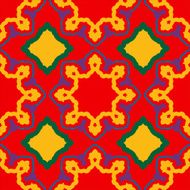 Ramadan seamless pattern Islamic decorative background Vector N2