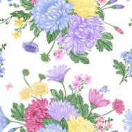 Seamless pattern with flowers N70
