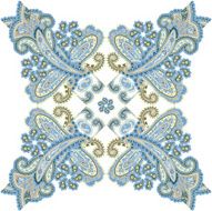 Traditional ornamental seamless background Paisley design N12