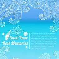 Vector web and mobile interface template N17