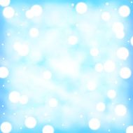 blue bokeh background