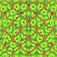 Modern abstract decorative tile in vivid psychedelic colors