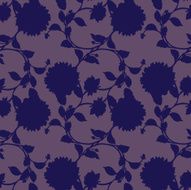 Seamless pattern with flowers peonies N14