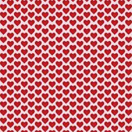 Abstract vector background with hearts