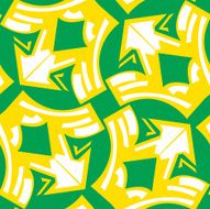 Abstract bird pattern N2