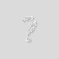 Decorated question mark N2