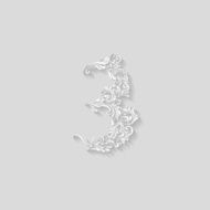 Decorated three digit