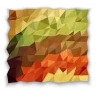 Earth tone color of triangle abstract wallpaper