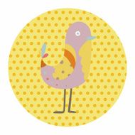 bird cartoon theme elements vector eps N96