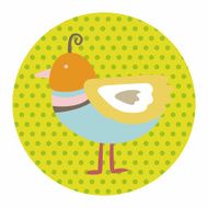 bird cartoon theme elements vector eps N97