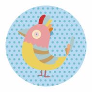 bird cartoon theme elements vector eps N98
