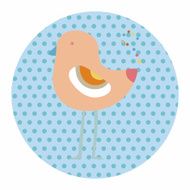 bird cartoon theme elements vector eps N100
