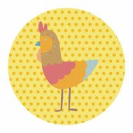 bird cartoon theme elements vector eps N101