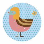 bird cartoon theme elements vector eps N104