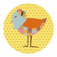 bird cartoon theme elements vector eps N105
