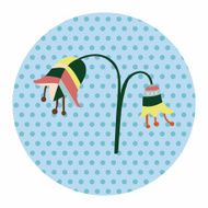 flower theme elements vector eps N127