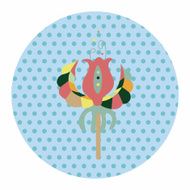 flower theme elements vector eps N128