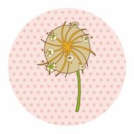 flower theme elements vector eps N141