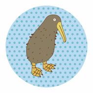 bird cartoon theme elements vector eps N108