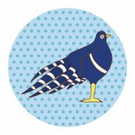 bird cartoon theme elements vector eps N109
