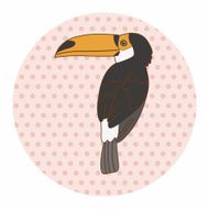 bird cartoon theme elements vector eps N111