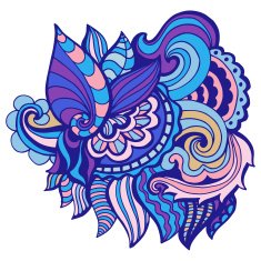 hand drawn pattern N47