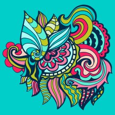 hand drawn pattern N52