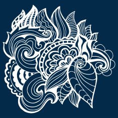 hand drawn pattern N53