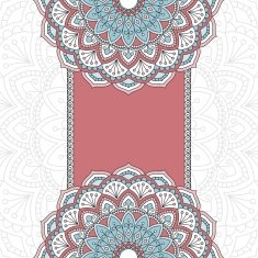 Floral oriental pattern N29