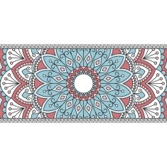 Floral oriental pattern N33