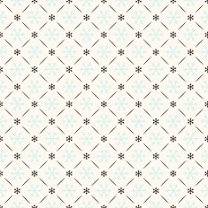 Vector seamless winter retro pattern N7