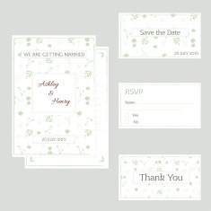 wedding invitation N71