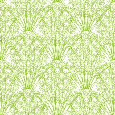 Vector seamless repeating pineapple pattern on white background
