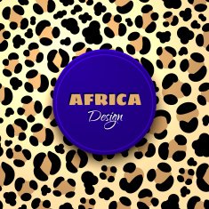 African Tribal Ethnic Art Background N2