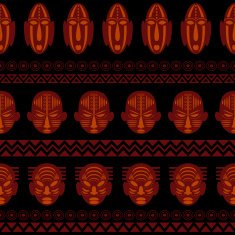 African Tribal Pattern Ethnic ornament N38