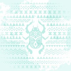 African Tribal Ethnic Art Background N3
