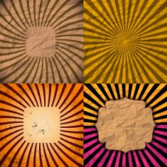 set of Old vintage paper template texture N6