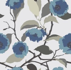 Seamless pattern with flowers rose N39