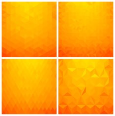 Abstract geometric background set