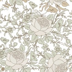 Floral seamless pattern Flower rose background N4