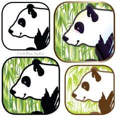 Panda Bear Symbol N2