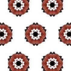 Lace floral ethnic ornament seamless pattern N9