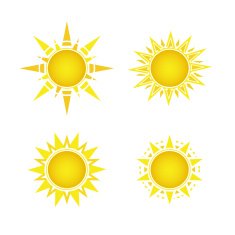 Sun Icon Set N3